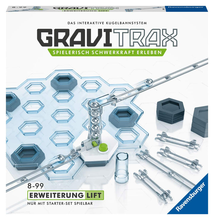 Ravensburger GraviTrax Extension Lift - Zubehör für das Kugelbahnsystem. Kombinierbar mit allen Grav