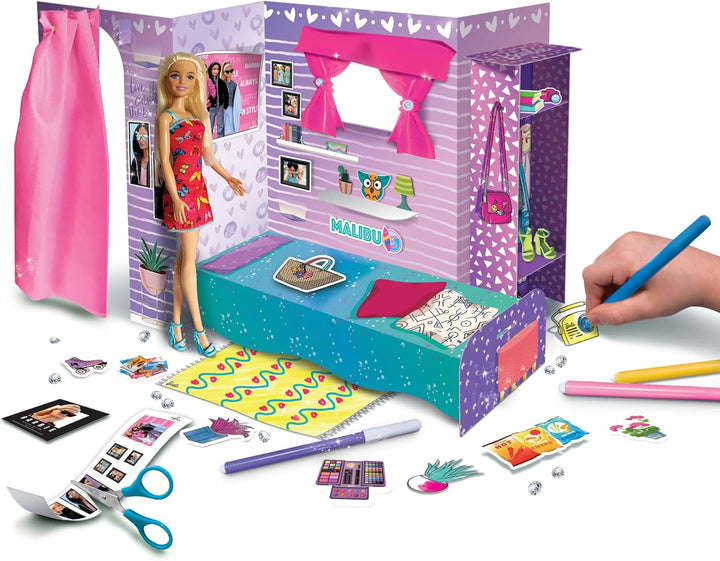 Lisciani – BARBIE – BARBIE My Night & Day Loft – Puppenhaus-Set – Spielzeug für Kinder – Dekorations
