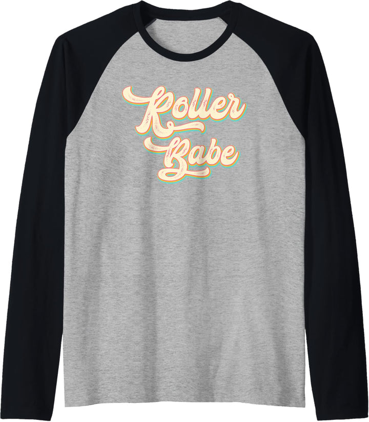 Rollschuh Laufen Roller Babe Skates - Skater Rollschuhe Raglan