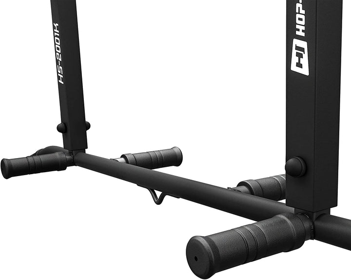 Hop-Sport Multigriff Klimmzugstange für Deckenmontage HS-2001K – Profi Fitness Pull Up Bar mit 6 rut