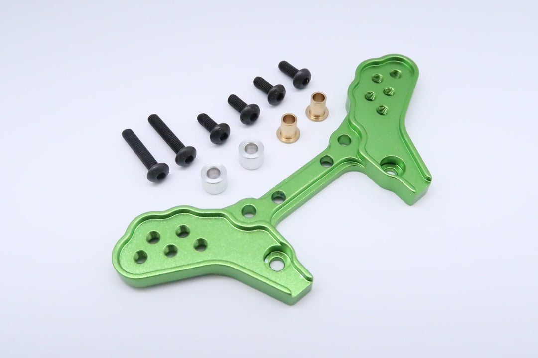 GPM DT-03 Tuning Teile Aluminium Rear Shock Tower - 1Pc Green