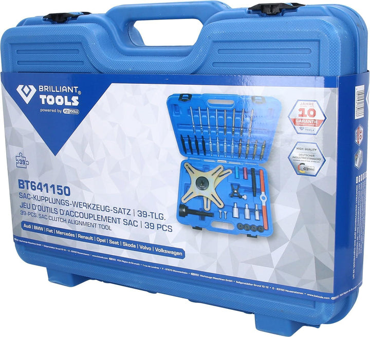 BRILLIANT TOOLS BT641150 SAC-Kupplungs-Werkzeug-Satz, 39-tlg [Powered by KS TOOLS]