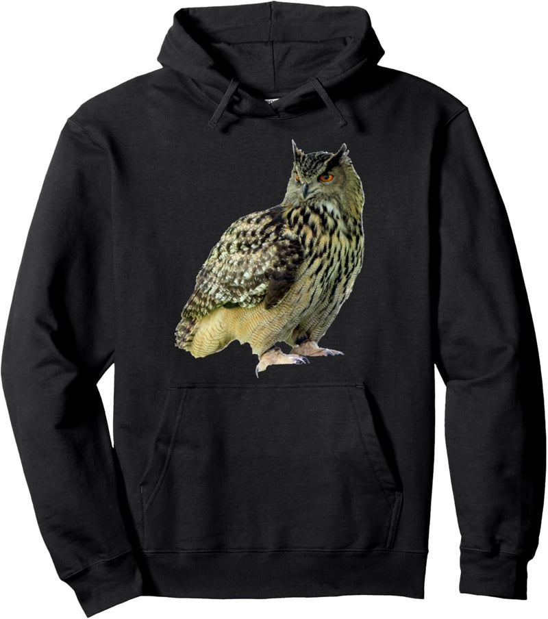 Eule Nachtvogel Pullover Hoodie