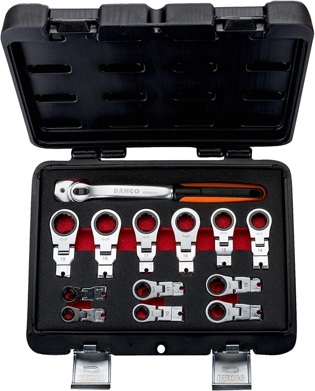 Ratchet Ring Spanner Set