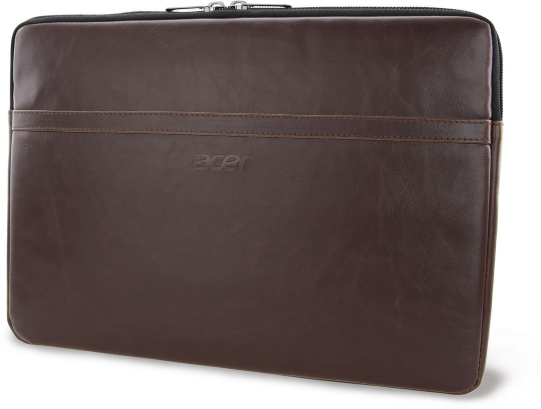 Acer Premium Sleeve (geeignet für bis zu 14 Zoll Notebooks: Schmutz- und wasserabweisend, aus PU-Led