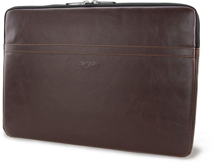 Acer Premium Sleeve (geeignet für bis zu 14 Zoll Notebooks: Schmutz- und wasserabweisend, aus PU-Led
