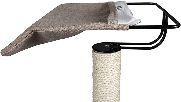 Ebi, Okinawa Kratzbaum 37 x 37 x 121 cm, Braun, Katze, Braun