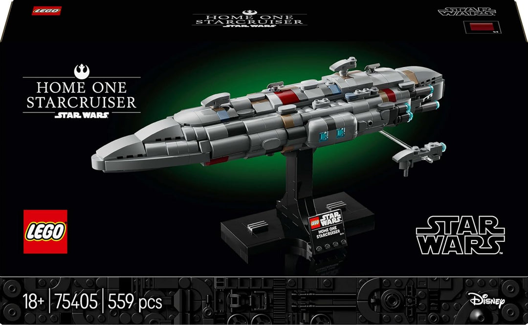 LEGO Star Wars 75405 Home One Starcruiser aus Die Rückkehr der Jedi-Ritter - Sternenschiff Modell -