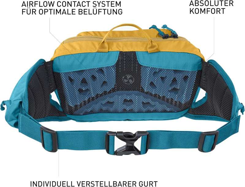 EVOC HIP Pack 3 und HIP Pack PRO 3 Hüfttasche Bauchtasche für Bike-Touren & Trails (3L Fassungsvermö