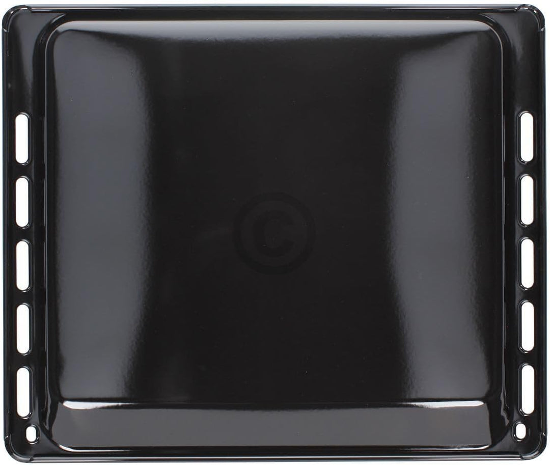 Backblech kompatibel mit Bauknecht 481010683241 emailliertes Backblech mit innerer Randhöhe von 15 c