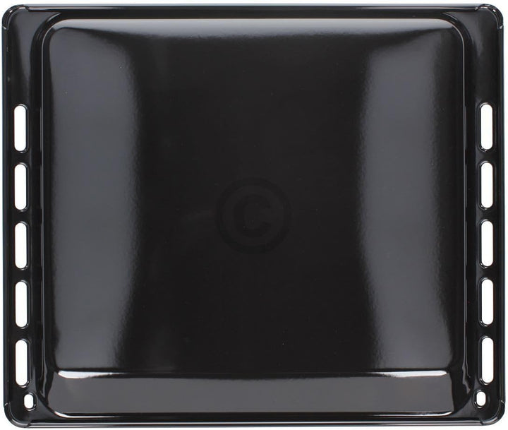 Backblech kompatibel mit Bauknecht 481010683241 emailliertes Backblech mit innerer Randhöhe von 15 c