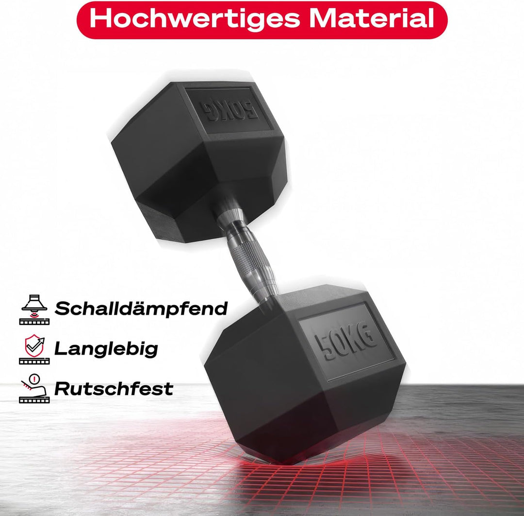 Sportstech BS100 Bodenschutzmatte Fitness Set für Zuhause, Sportmatte, Gymnastikmatte, Puzzlematte,