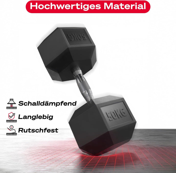 Sportstech BS100 Bodenschutzmatte Fitness Set für Zuhause, Sportmatte, Gymnastikmatte, Puzzlematte,