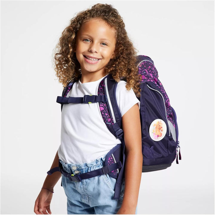 ergobag Unisex Kinder Prime School Backpack Set Rucksack Einheitsgrösse Pferdeflüstbärer -
