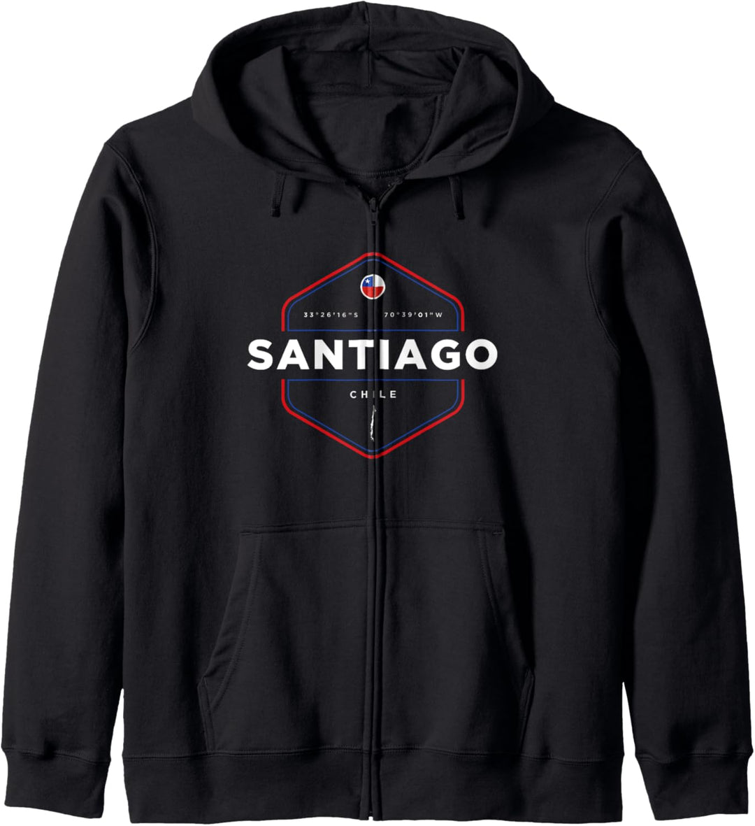Santiago Chile Kapuzenjacke