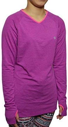 CHAMPION Women's Active Athletic Shirt Long Sleeve Thumnhole