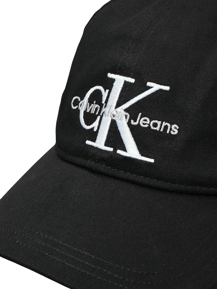 Calvin Klein Herren Cap Monogram Basecap Einheitsgrösse Schwarz (Black Other Version), Einheitsgröss