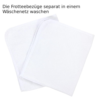 TupTam Baby Wickelauflage inkl. 2 Frotteebezügen ANK019, Farbe: Bären/Füchse/Mint, Grösse: 76 x 76 c