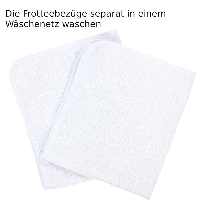 TupTam Baby Wickelauflage inkl. 2 Frotteebezügen ANK019, Farbe: Bären/Füchse/Mint, Grösse: 76 x 76 c