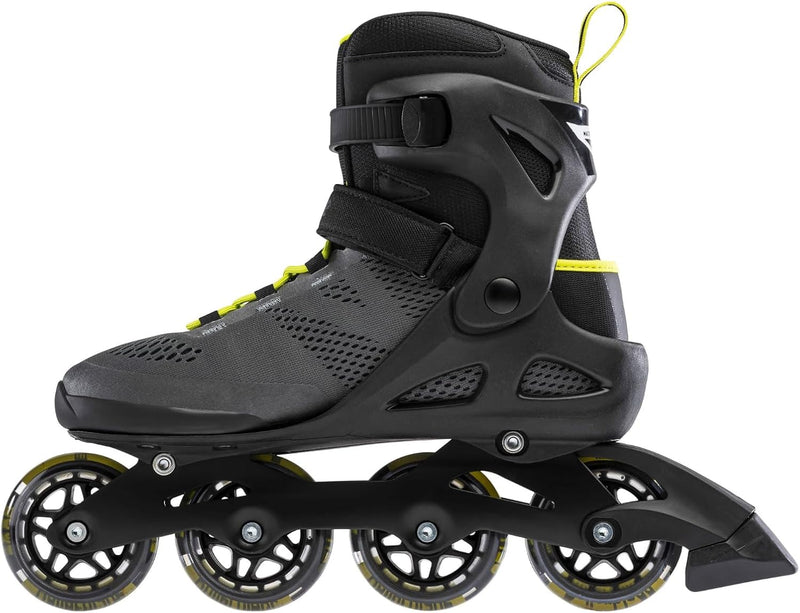 Rollerblade Herren Macroblade 80 44 black-lime (07100600-1A1), 44 black-lime (07100600-1A1)