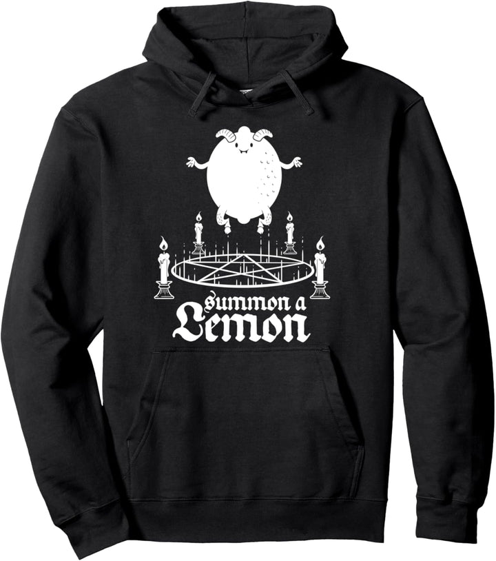 Funny Beschwöre eine Dämonenzitrone, die Satan beschwört Pullover Hoodie