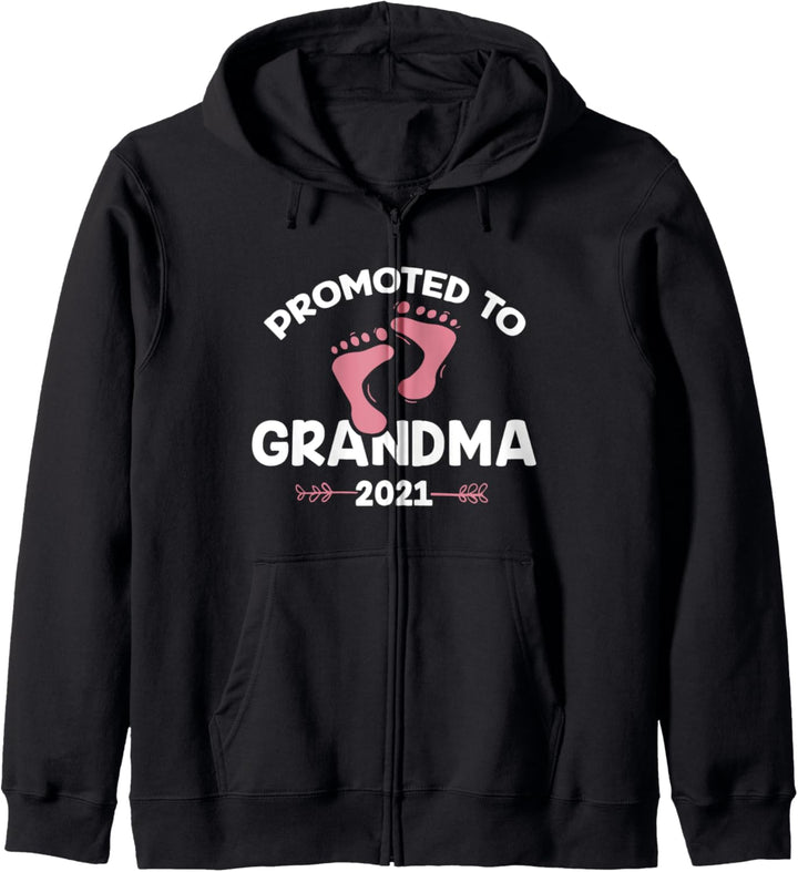 Befördert zu Oma 2021 American Flag Cool Kapuzenjacke