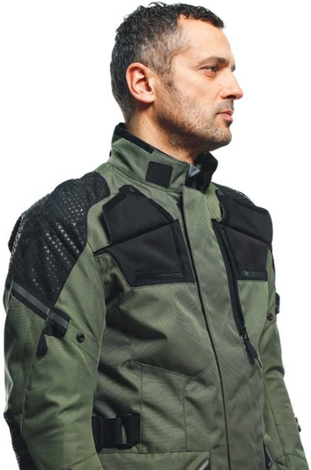 Dainese Herren Ladakh 3l D-dry Jacket Ladakh 3L D-Dry Jacket 44 Militärgrün/Schwarz, 44 Militärgrün/