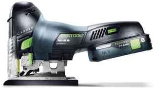 Festool Akku-Pendelstichsäge PSC 420 HPC 4,0 EBI-Set CARVEX (mit Akkupack, Schnellladegerät, Stichsä