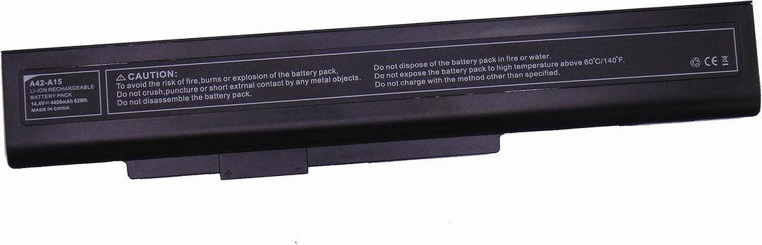FengWings 14.4V 4400mAh A42-A15 Ersetzen Laptop akku für Medion Akoya E6222 E7219 MD97874 MD97877 MD