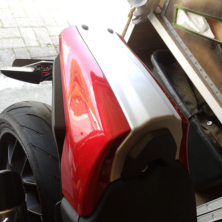 Midimttop Motorrad Hinterer Beifahrer Sozius Sitz bezug Heck verkleidung Verkleidung Kompatibel mit