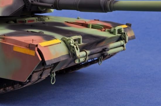 Trumpeter 000926 Metallic Heat Transfer - Silber 1/16 M1A1 AIM MBT, Schwarz