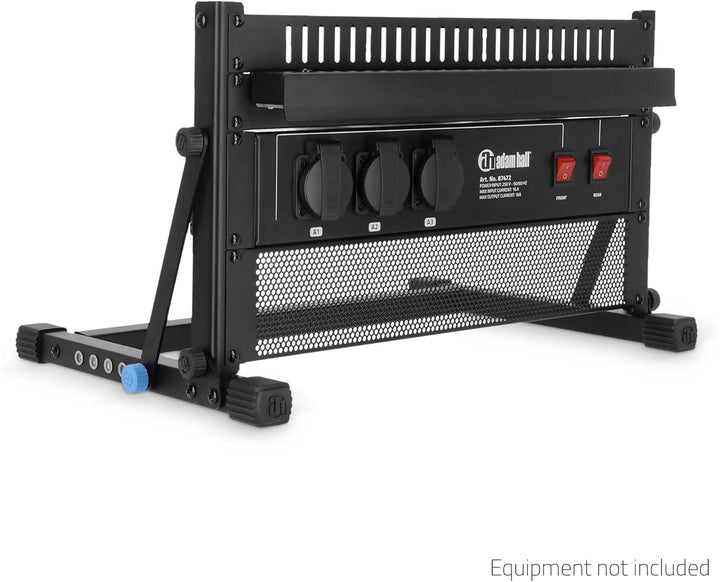 Adam Hall 19'' Parts RACK STAND 06 - Verstellbarer 19" Rackständer, 6HE, schwarz