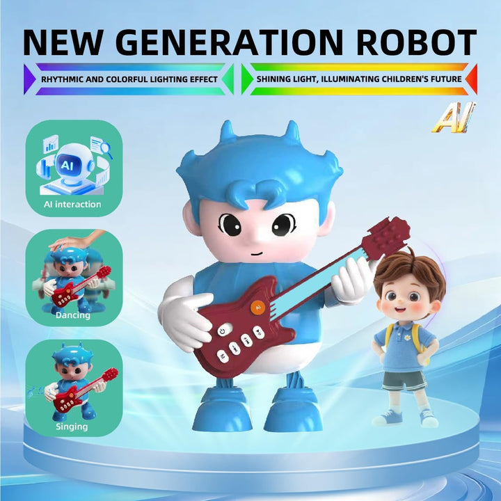 KI Interaktiver Roboter mit integriertem ChatGPT, sprechender Roboter, der singt und Tanzt – Lern- u