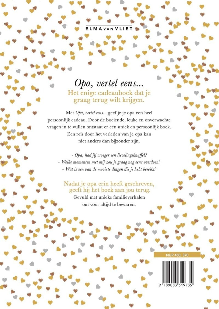 Opa, vertel eens, Gebundenes Buch