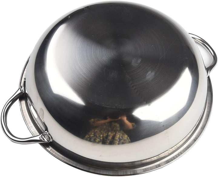 Shabu Topf, Doppelflavor 28 cm,hotpot hot Pot Topf Edelstahl,shabu shabu Topf Shabu Hot Pot mit Tren