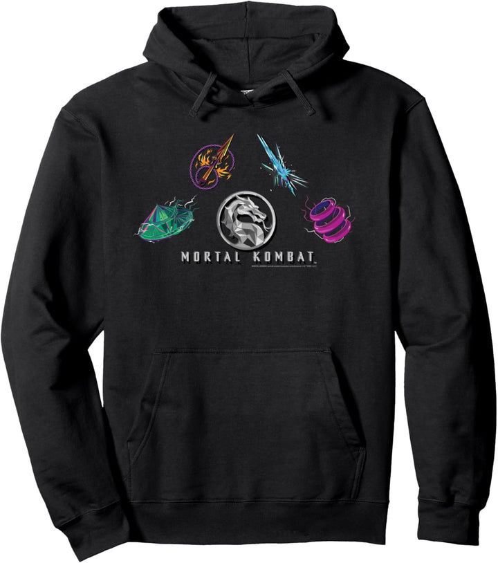 Kombat-Symbole Pullover Hoodie