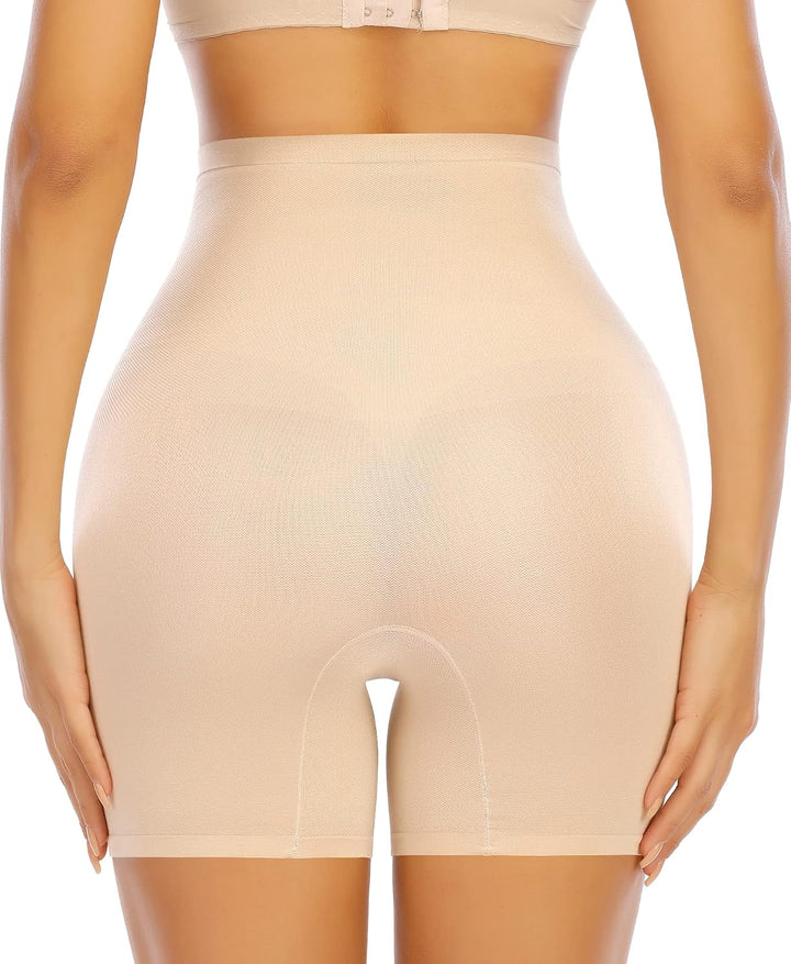 YARRCO Bauchweg Unterhose Damen Shapewear Miederhose Hohe Taille Body Shaper Unterwäsche Nahtlose Mi