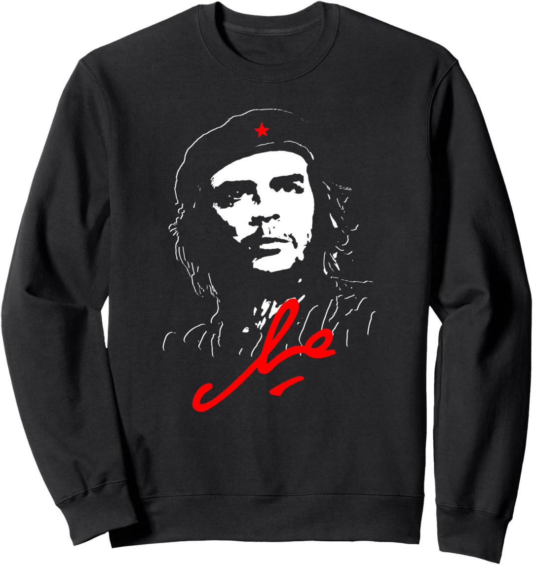 Che Guevara Kuba Rebell Unterschrift Guerilla Revolution Sweatshirt