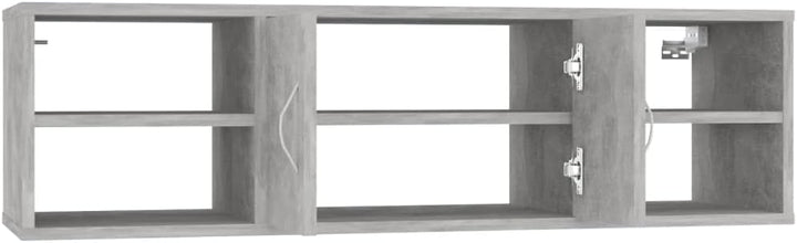 vidaXL Wandregal Hängeregal Wandboard Schweberegal Dekoregal Bücherregal CD Regal Wandschrank Hänges
