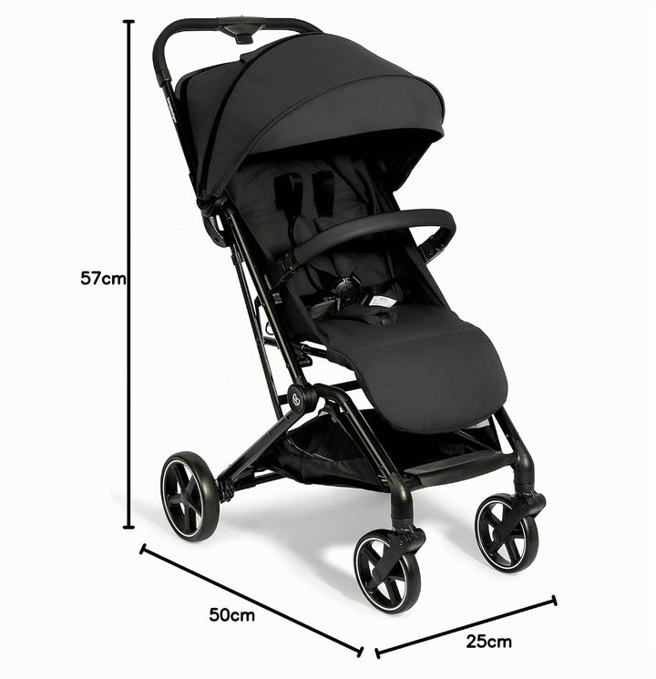 Bergsteiger Manhattan Buggy bis 15 kg, Reisebuggy mit Liegefunktion, Leichter und kompakter Sportwag