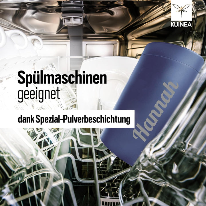 Thermobecher personalisiert mit Gravur – Muttertagsgeschenk Mama – Coffee To Go Becher Edelstahl 350