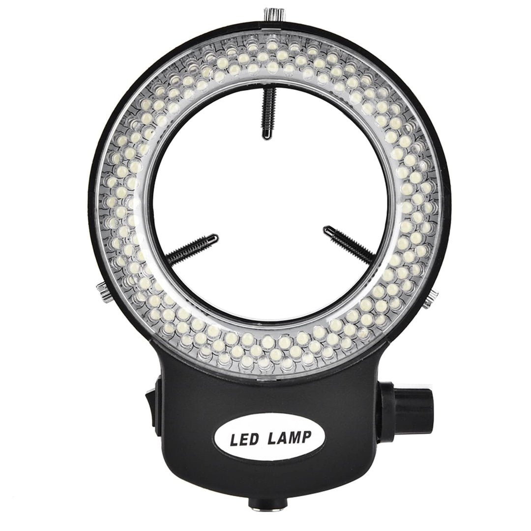 Ejoyous LED Ringlicht Mikroskop, Kamera Ringlampe Mikroskop Einstellbarer 144 LED Ring Light Illumin