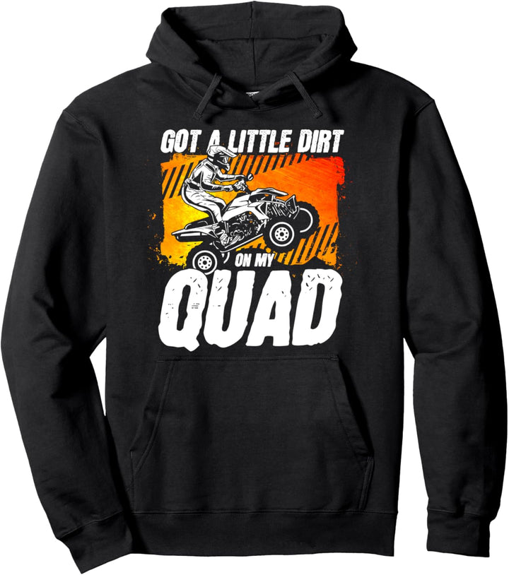 Dreck An Meinem Quad Quad ATV Zubehör Quad Pullover Hoodie