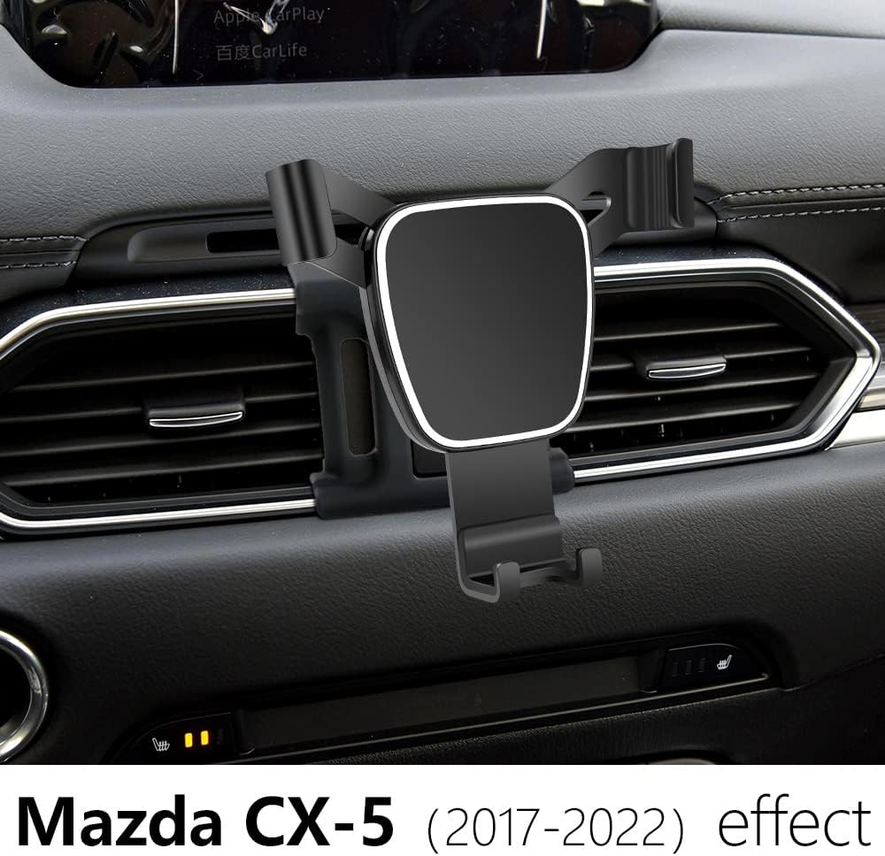 musttrue LUNQIN Auto-Handyhalterung für 2017–2023 Mazda CX-5 CX5 Autozubehör Navigationshalterung In