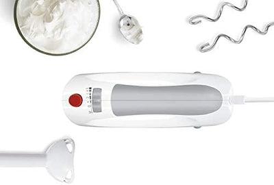 Bosch Hausgeräte Handrührer MFQ3540, Handrührgerät, 2 Rührbesen, 2 Edelstahl-Knethaken, spülmaschine