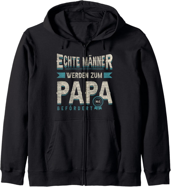 Für Papa zur Geburt, Frischgebackener Papa, gewordener Papa Kapuzenjacke