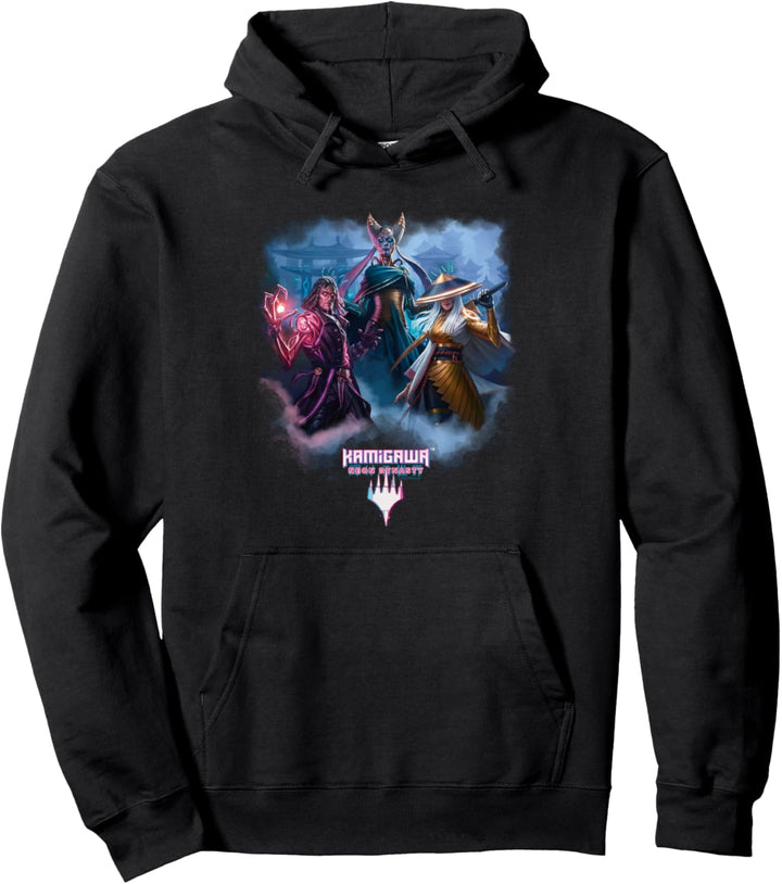 Magic The Gathering Neon Dynasty Planeswalkers Pullover Hoodie