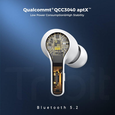 Tribit Bluetooth Kopfhörer, Kopfhörer Kabellos Bluetooth 5.2, CVC 8.0 Anrufgeräuschunterdrückung, 50