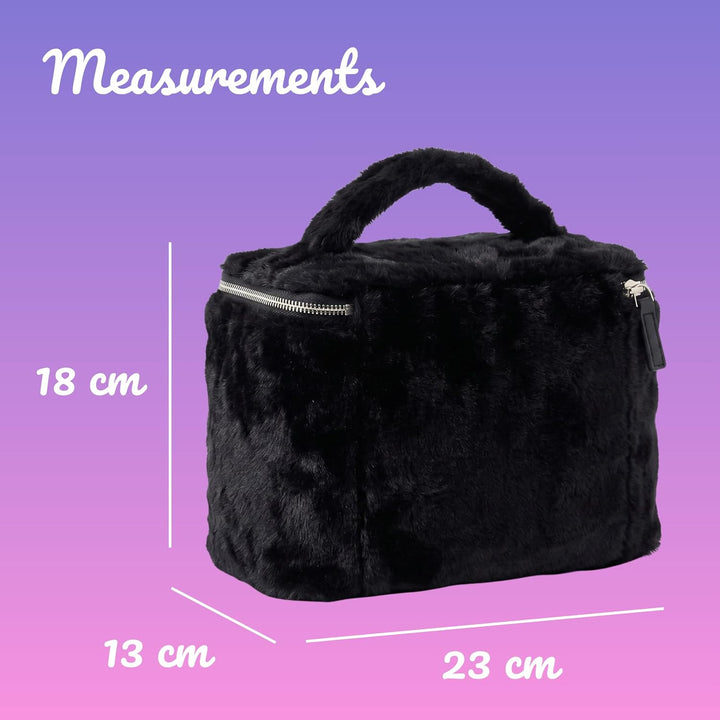 Hello Kitty Kuromi Beauty-Set Kosmetikkoffer, Plüsch Kulturbeutel, Reisetasche, Geschenk für Mädchen