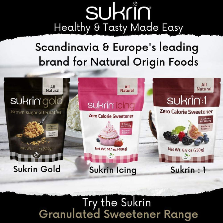 sukrin Sukrin Süssstoff-Mischpackung - Gold, Sukrin:1, Zuckerguss